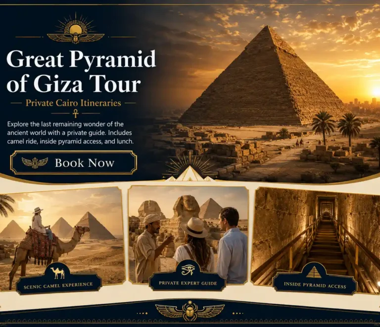 GREAT PYRAMID OF GIZA TOUR
