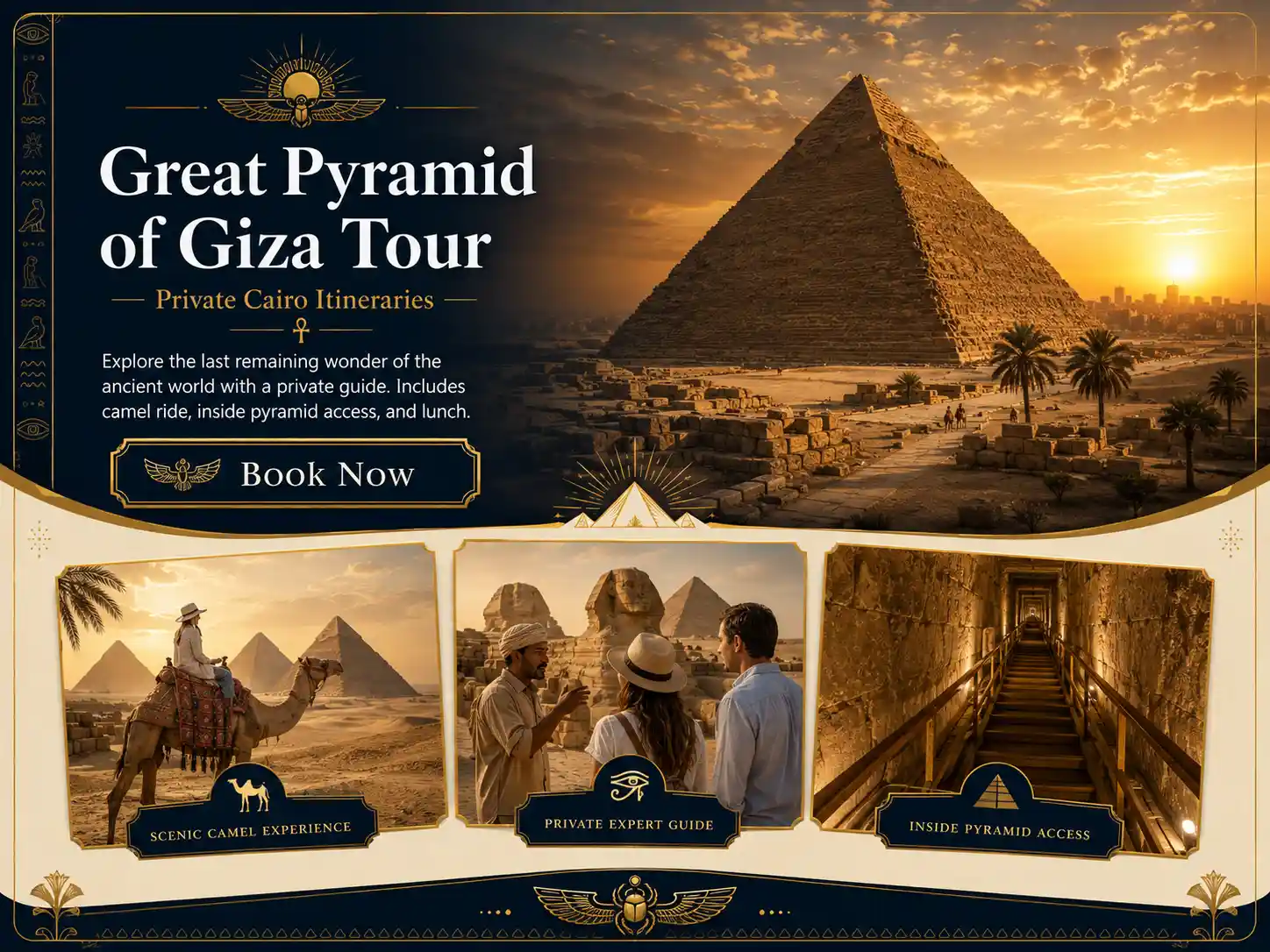 GREAT PYRAMID OF GIZA TOUR