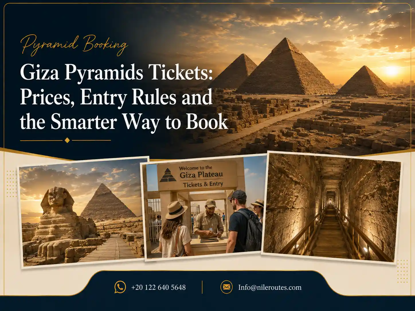 Giza Pyramids Tickets