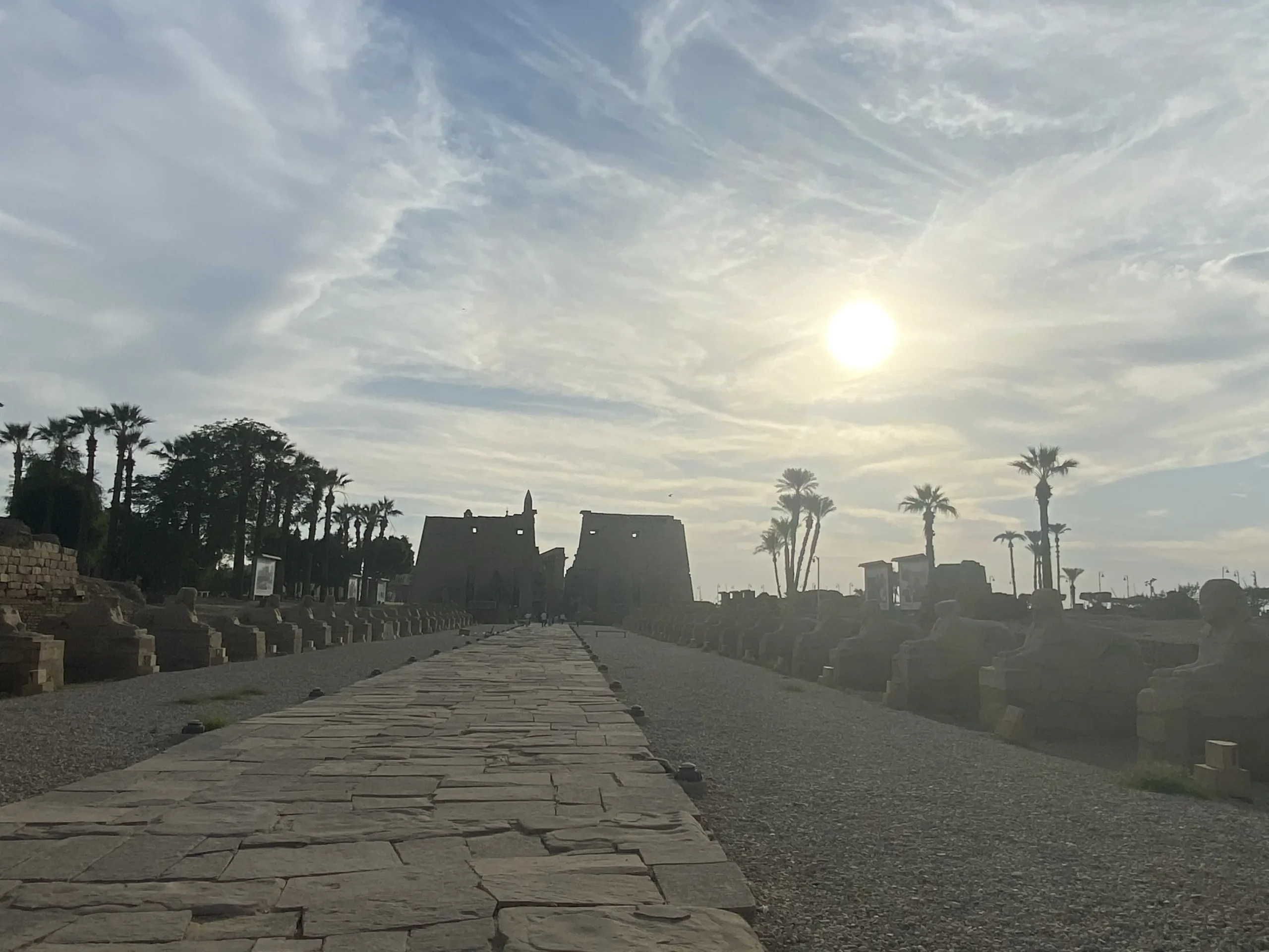 Travellers on a private Nile Routes tour in southern Egypt