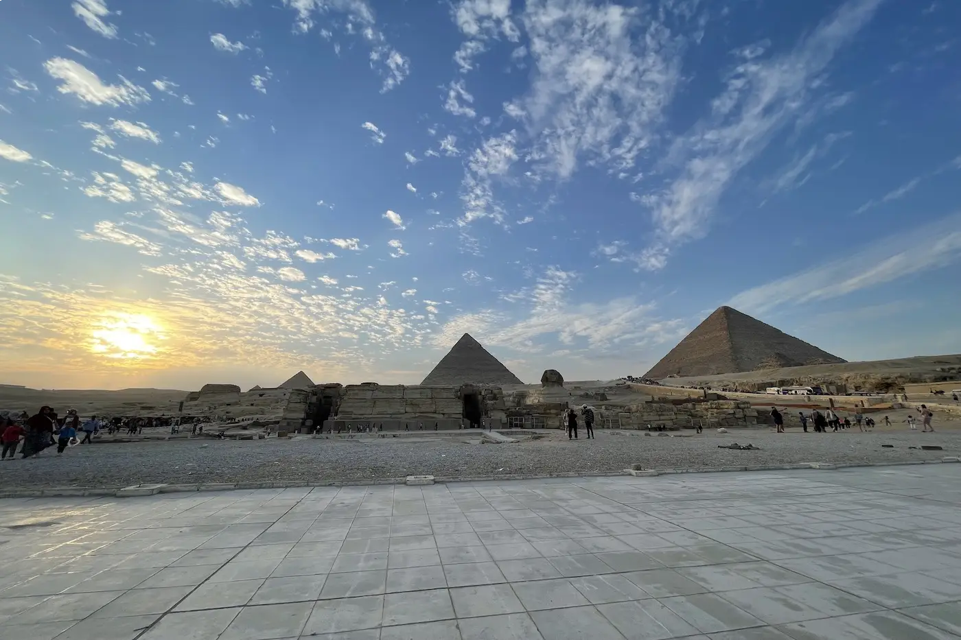Cairo day tour package from Sokhna Port visiting the Pyramids and the Grand Egyptian Museum