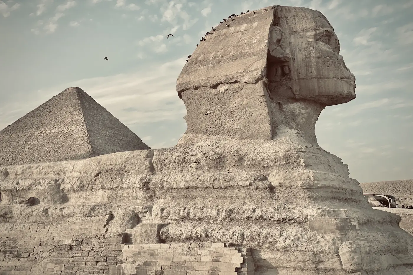 The Great Sphinx and the Giza Plateau, the anchor of every Cairo vacation package