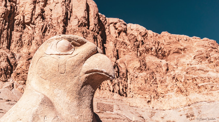 Temple of Hatshepsut at Deir el-Bahari on the Luxor west bank